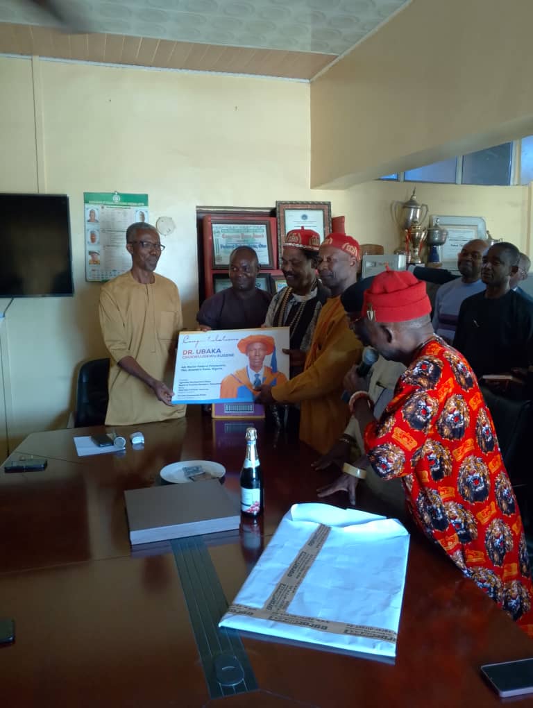 UDU Board of Trustees Pays Courtesy Visit to Federal Polytechnic Oko
By Ifeoma Ikem