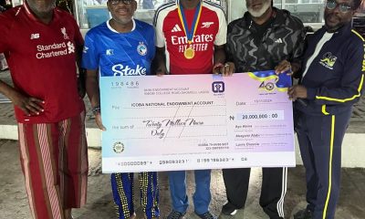 Igbobi College Old Boys Association (ICOBA) 84-86 Set Donates N20m To Endowment