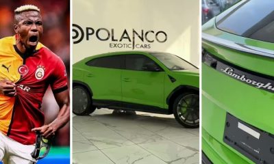 Victor Osimhen Ends Year in Style with 2022 Lamborghini Urus Purchase