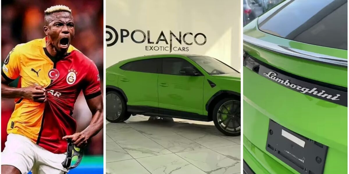 Victor Osimhen Ends Year in Style with 2022 Lamborghini Urus Purchase