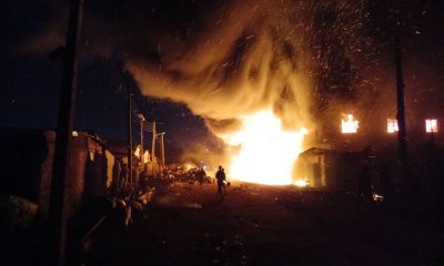 Inferno Ravages Ibadan Spare Parts Market, Millions Lost in Property