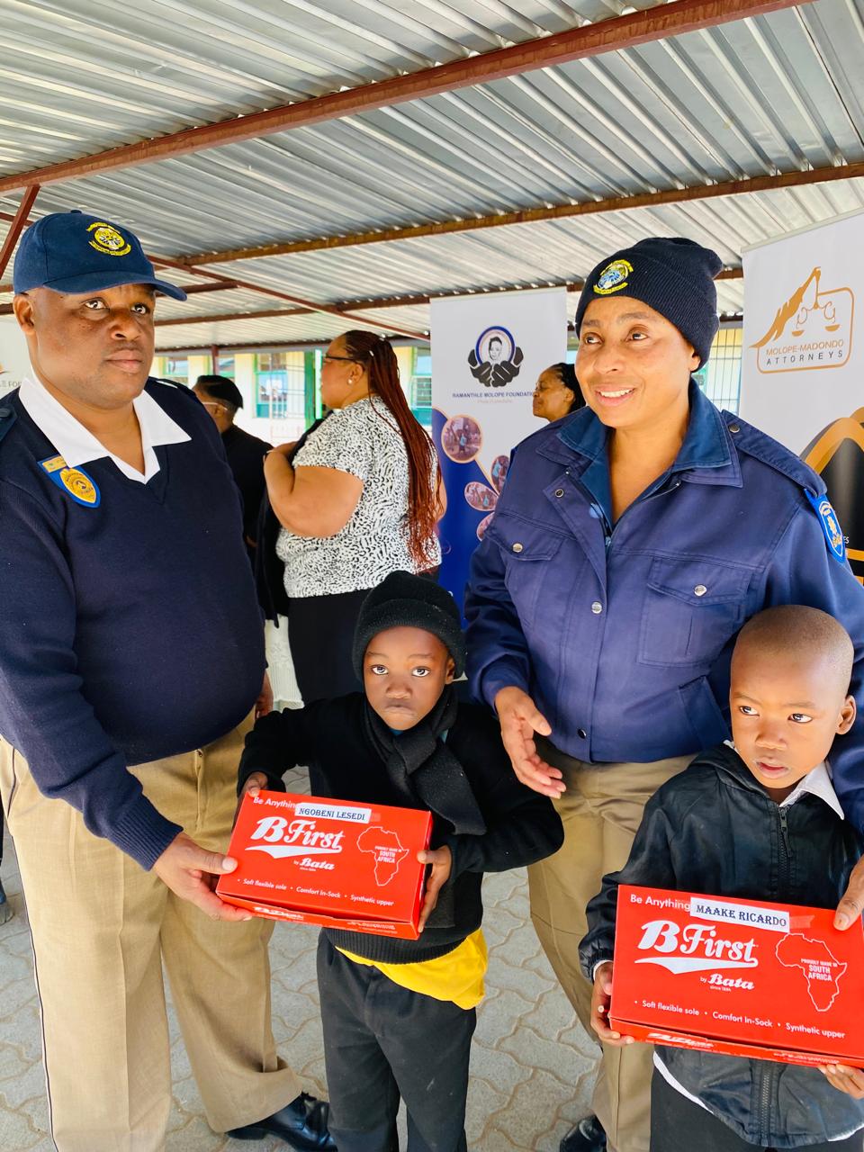 Ramanthle Molope Foundation Paves the Way with School Shoe Donation Drive