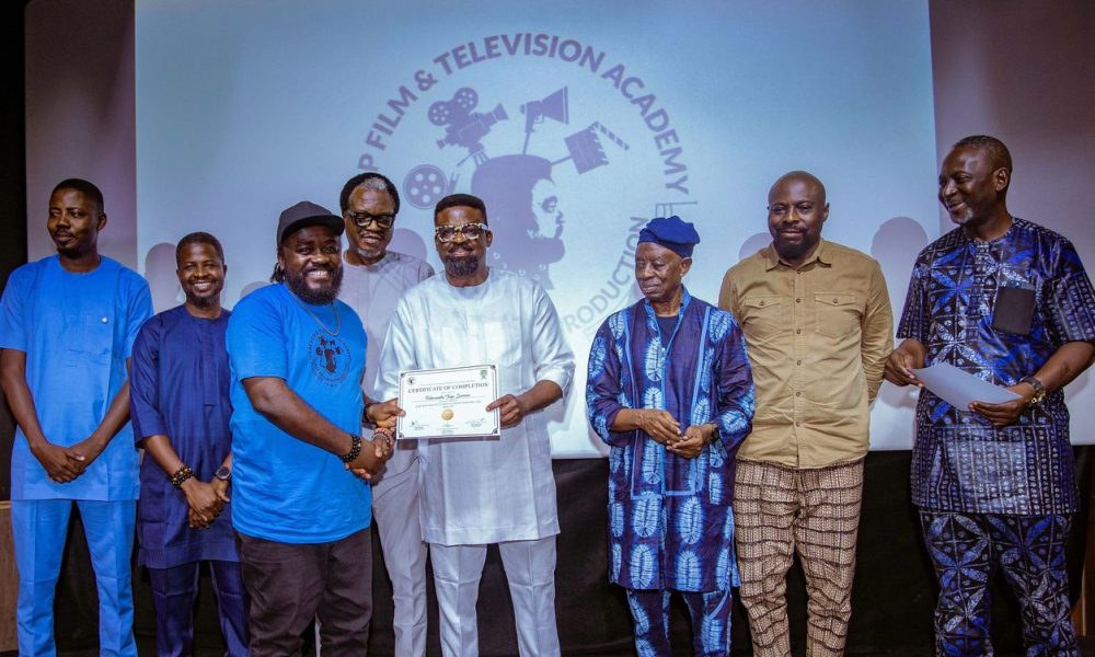 Tayo Folorunsho Expands Nollywood’s Frontiers with KAP Film and Television Institute Graduation