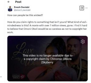 YouTube Takes Down Omoni Oboli’s Movie After 7 Million Views, Fans React in Outrage