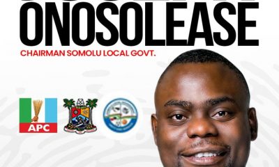 Meet Joseph Onosolease, also known as PJO, the next chairman of Somolu Local Government Council ...A forward-thinking visionary leader for Somolu's transformation ~By Oluwaseun Fabiyi