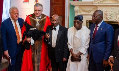 GODFATHER OF BANKING, JIM OVIA, ADMITTED TO THE FREEDOM OF THE CITY OF LONDON