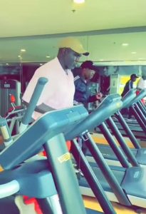 Retired, Not Tired: Buratai’s Fitness Routine Sparks Motivation Nationwide