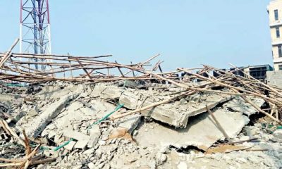 Tragedy in Mushin: One Dead, Three Injured as Building Collapses in Idi Araba