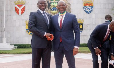 Gabonese President Honours Tony Elumelu with National Award for Championing African Development.