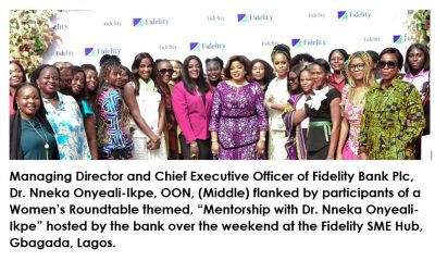Fidelity MD, Onyeali-Ikpe Urges Women to Embrace Lifelong Learning and Collaboration for Career Success
