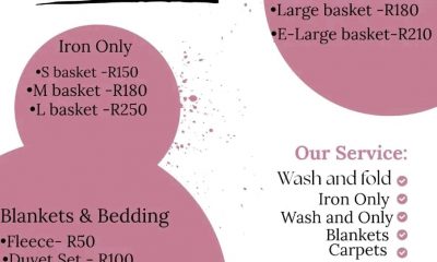 Naledi’s Laundry Service Making Life Easier, One Basket at a Time!
