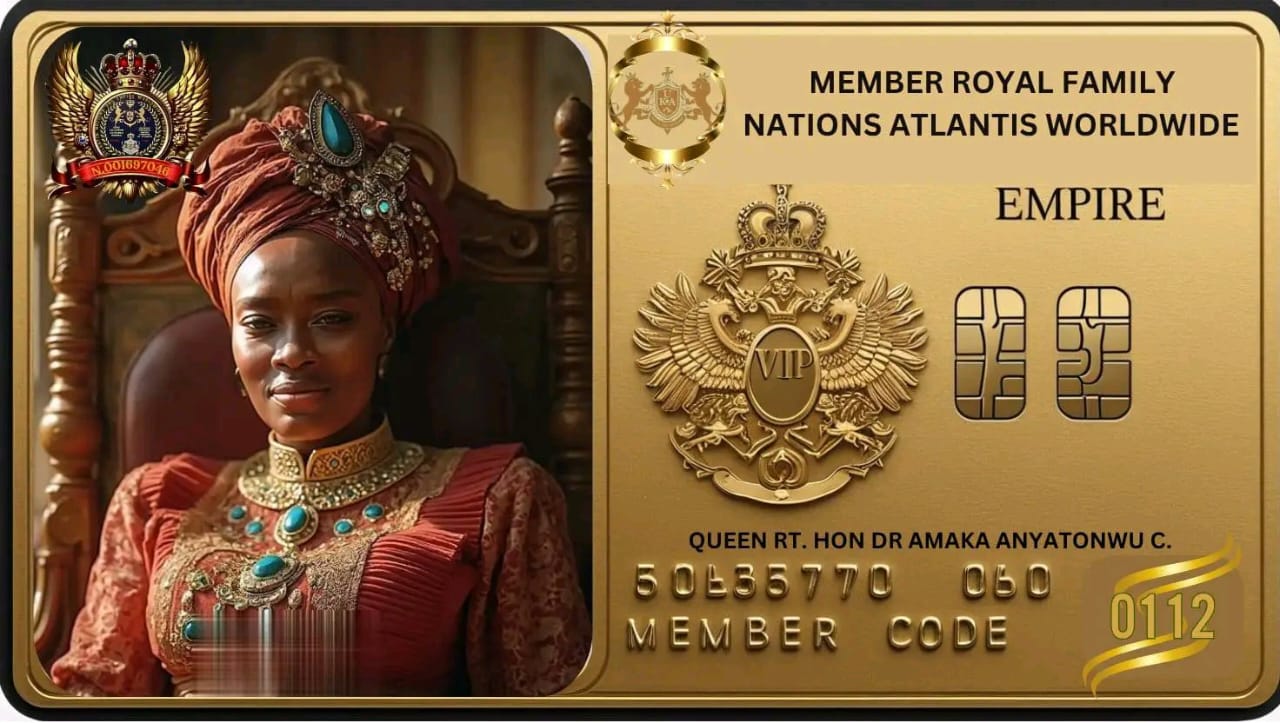 Royal Sovereignty Affirmed: Queen Dr. Nwamaka Cordelia Anyatonwu Recognized by the United Kingdom TV of Atlantis Worldwide