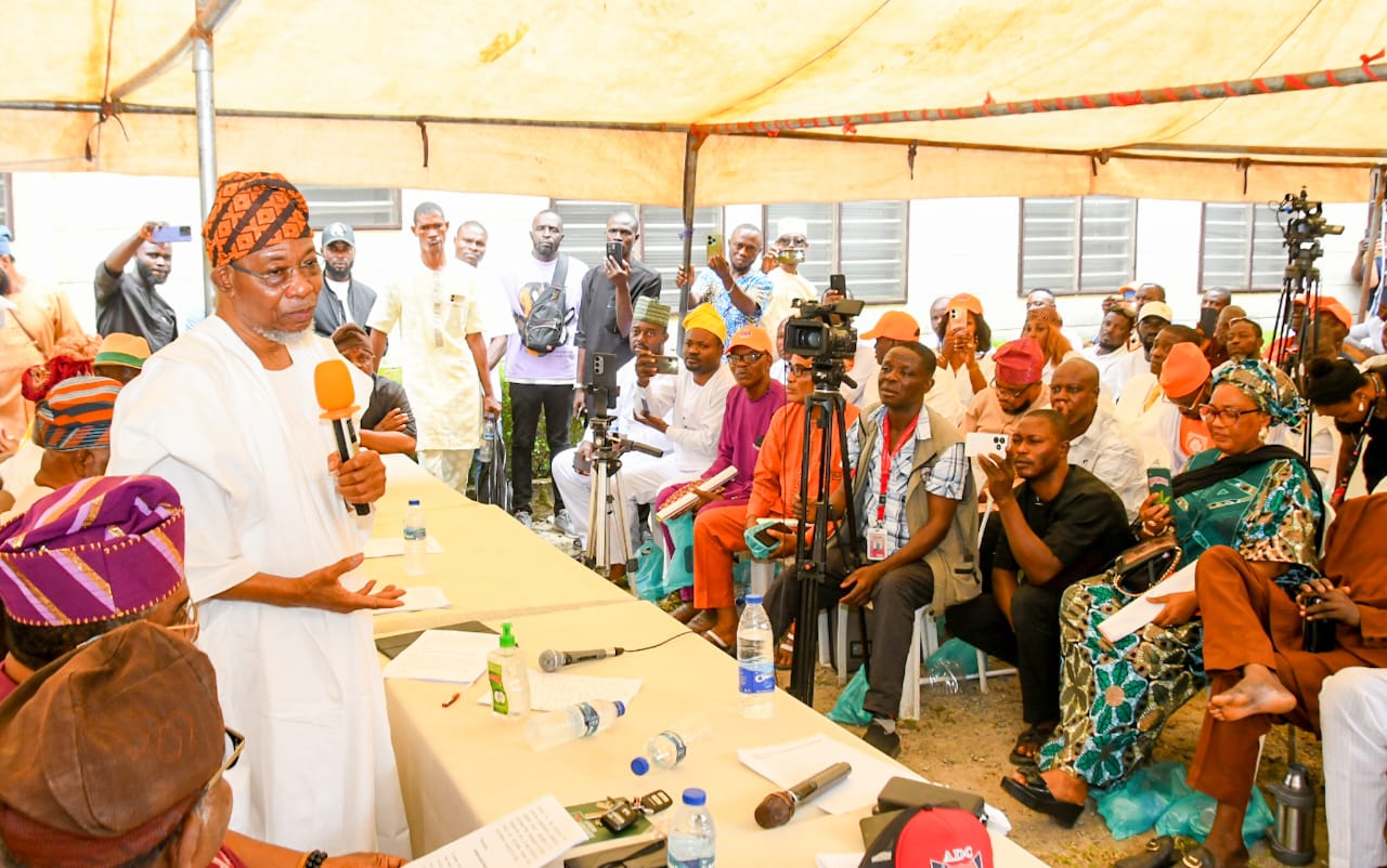 Ogbeni Rauf Aregbesola Welcomes Opposition Members to ADC in Lagos