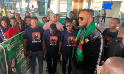 Zambia Supernatural Help Conference: Famous Lagos Prophet Dr Chris Okafor received a Heroic Welcome to Zambia.