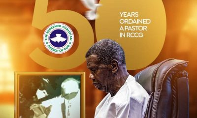 50 Years and Counting: Pastor E.A. Adeboye’s Golden Jubilee of Ordination in RCCG By Femi Oyewale