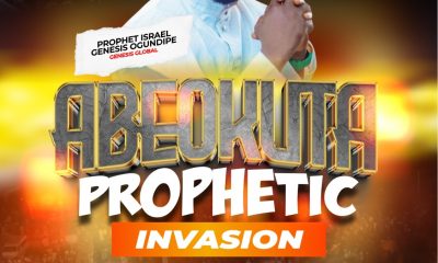A Life-Changing Encounter : Genesis Global Church Set For 2025 Abeokuta Prophetic Invasion By : Alhaji Arems