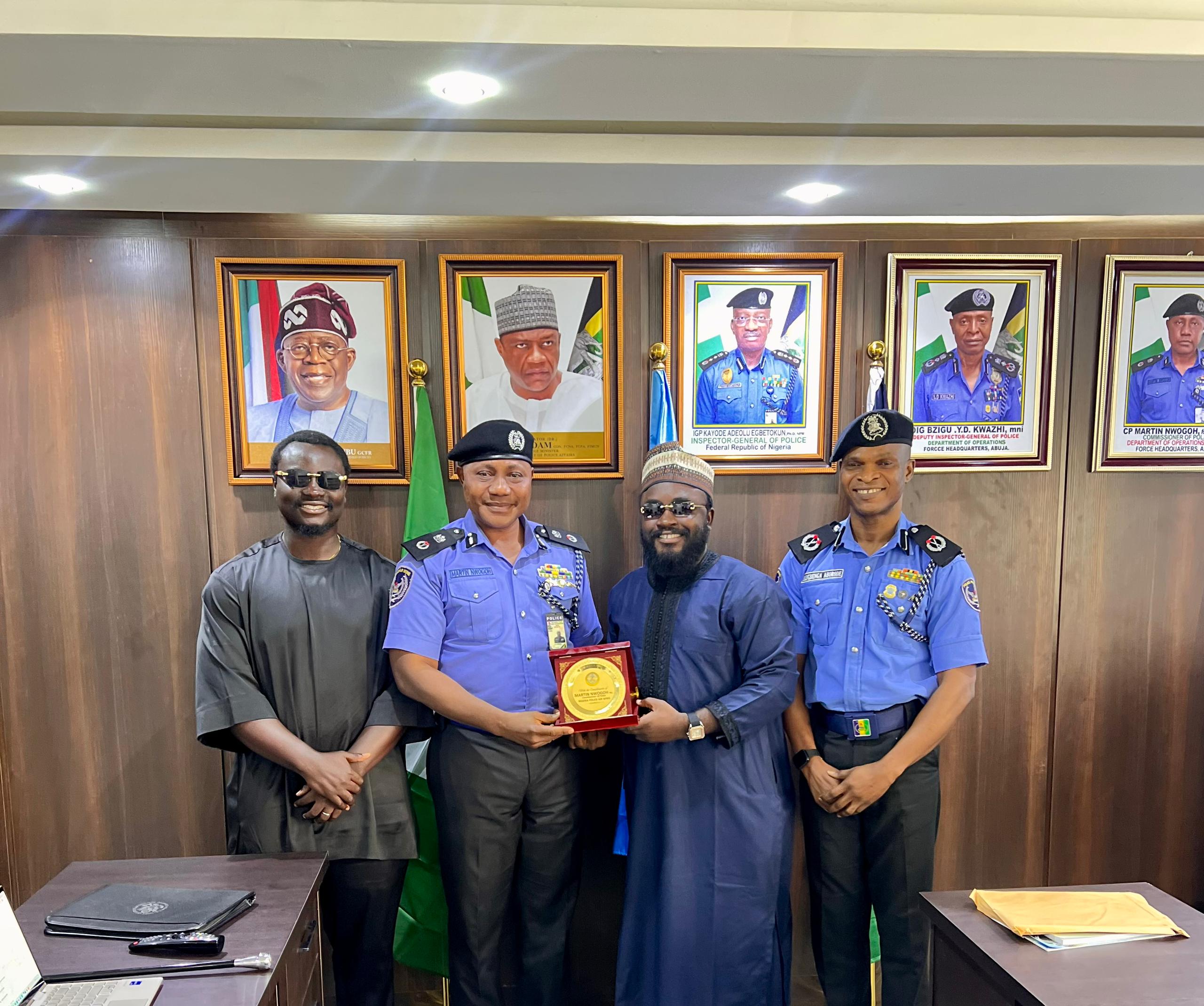 Tayo Folorunsho Recognized by Nigerian Police in Abuja for Outstanding Youth Empowerment Contributions, Says Commissioner Martins Nwogoh