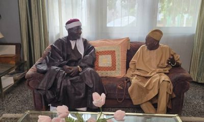 Buratai Pays Tribute to Elder Statesman Alhaji Abubakar Alhaji in Sokoto