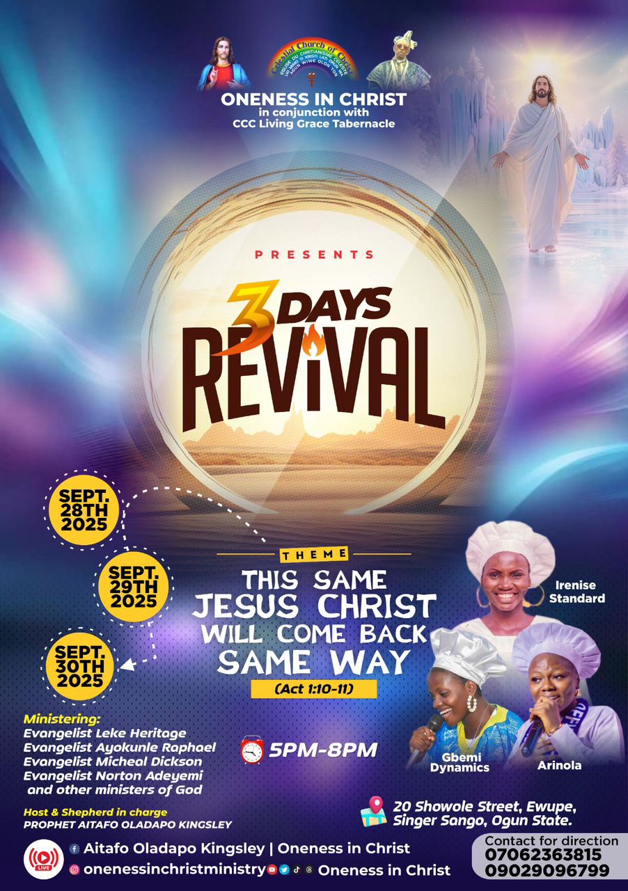 Prophet Kingsley Aitafo’s Prophecy on Fire Outbreak Fulfilled, Announces Upcoming Crusade