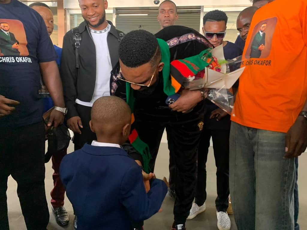 Zambia Supernatural Help Conference: Famous Lagos Prophet Dr Chris Okafor received Heroic Welcome to Zambia