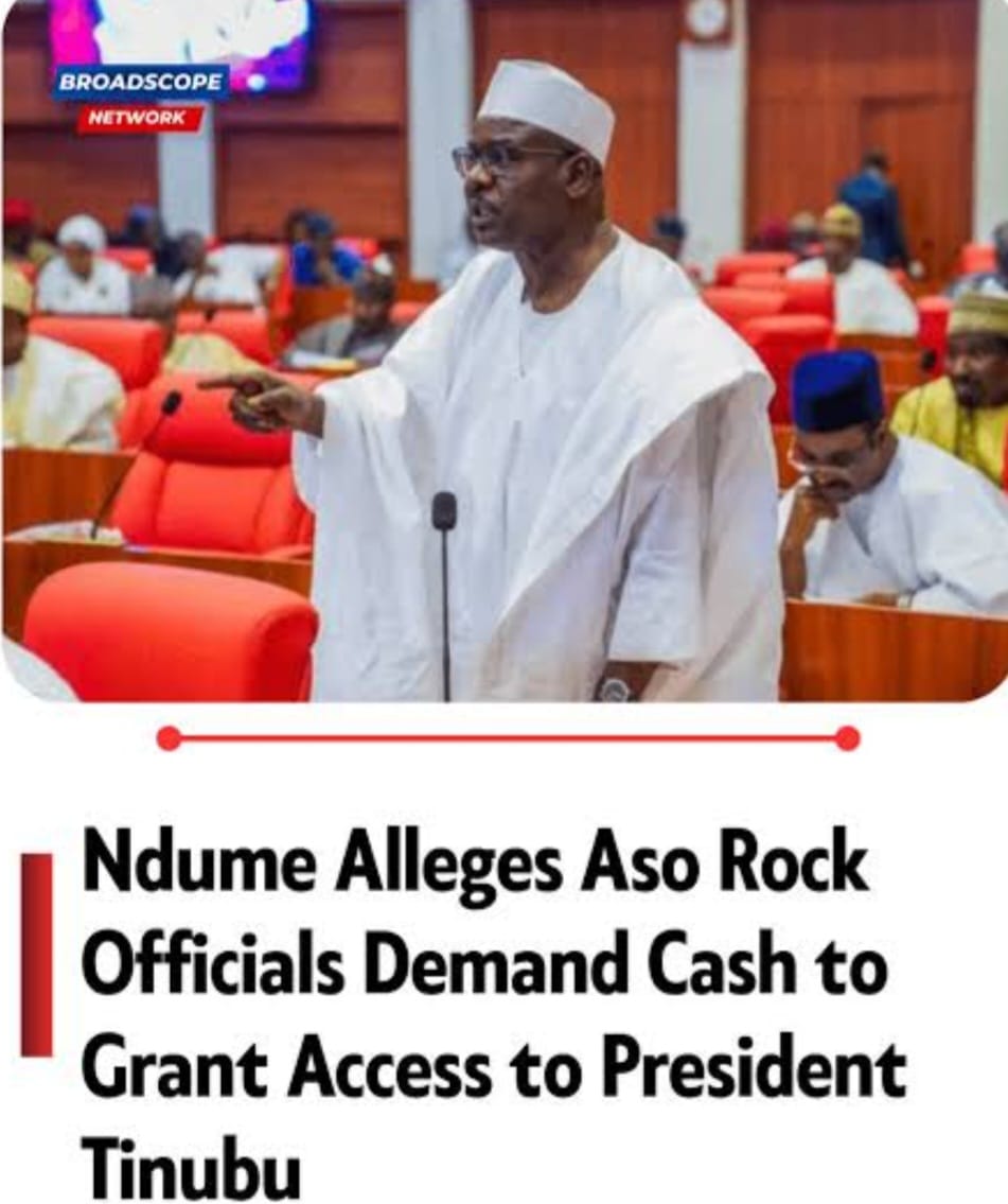 NDUME’S TRUTH, ASO ROCK’S SILENCE.
George Omagbemi Sylvester | Published by SaharaWeeklyNG.com