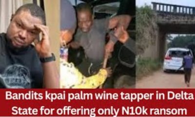 From Tap to Tragedy: How Poverty and Failures of Security Turned Two Palm-Wine Tappers into Victims of Ransom Killers. By George Omagbemi Sylvester | Published by SaharaWeeklyNG.com
