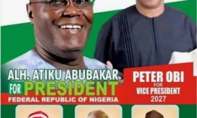 2027 POLITICAL EARTHQUAKE: APC ON EDGE AS ATIKU–OBI–KWANKWASO REALIGNMENT SHAKES TINUBU’S RE-ELECTION CALCULUS. By George Omagbemi Sylvester | Published by saharaweeklyng.com