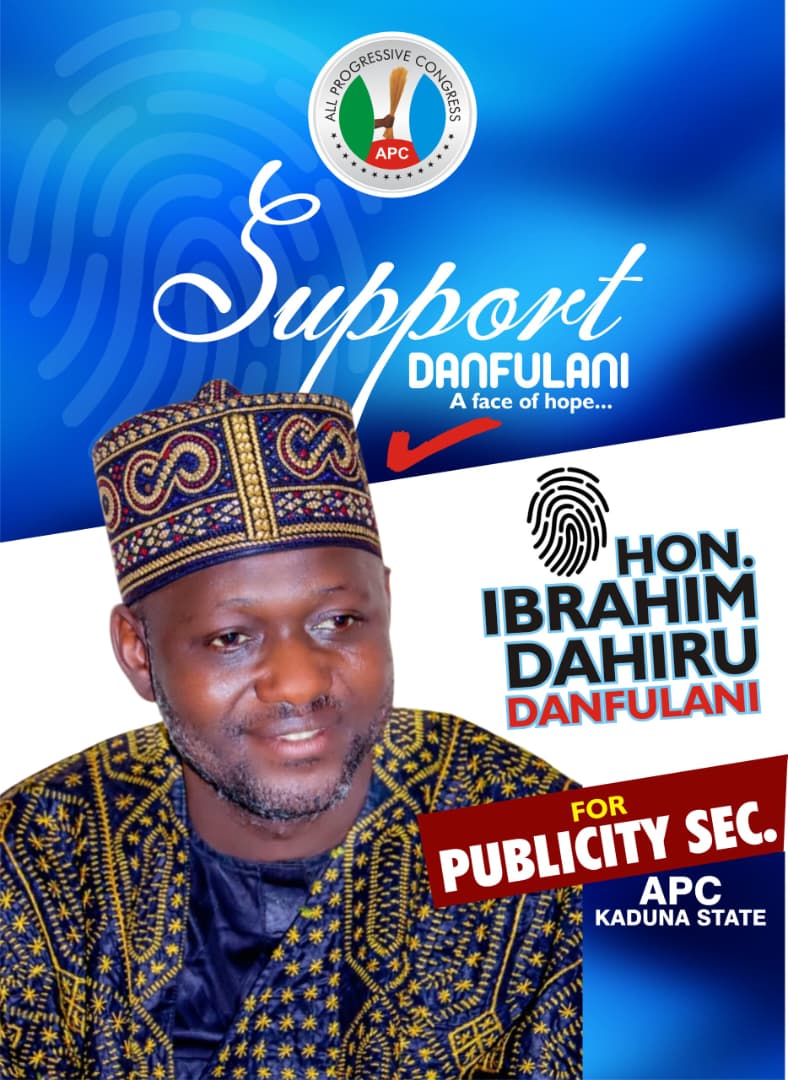 DANFULANI, A PARTY STALWART, MAKES CASE FOR APC PUBLICITY SECRETARY ROLE, PROMISES DIGITAL REVOLUTION, URGES DELEGATES SUPPORT