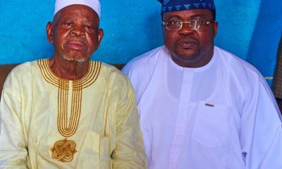 Ajadi Visits Ibadan Chief Imam, Receives Blessings